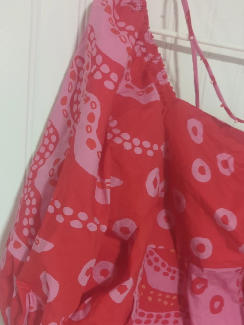 Farm Rio Octocool Puff Sleeve Mini Dress - Picture 5 of 7